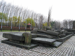 Monument in Birkenau